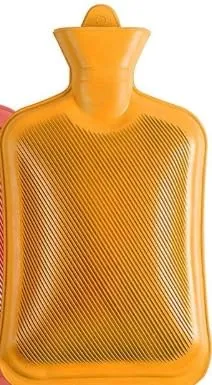 Classic Rubber Hot Water Bottle (Orange)